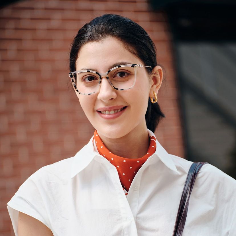 Westley Écaille claire Papillon lunettes