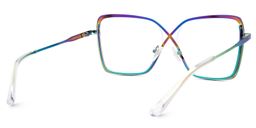 Racquel Irisé Carré lunettes3