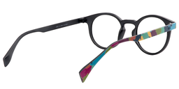 Minne Colorée Ronde lunettes5