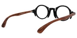 Charlie Noir Ronde lunettes4