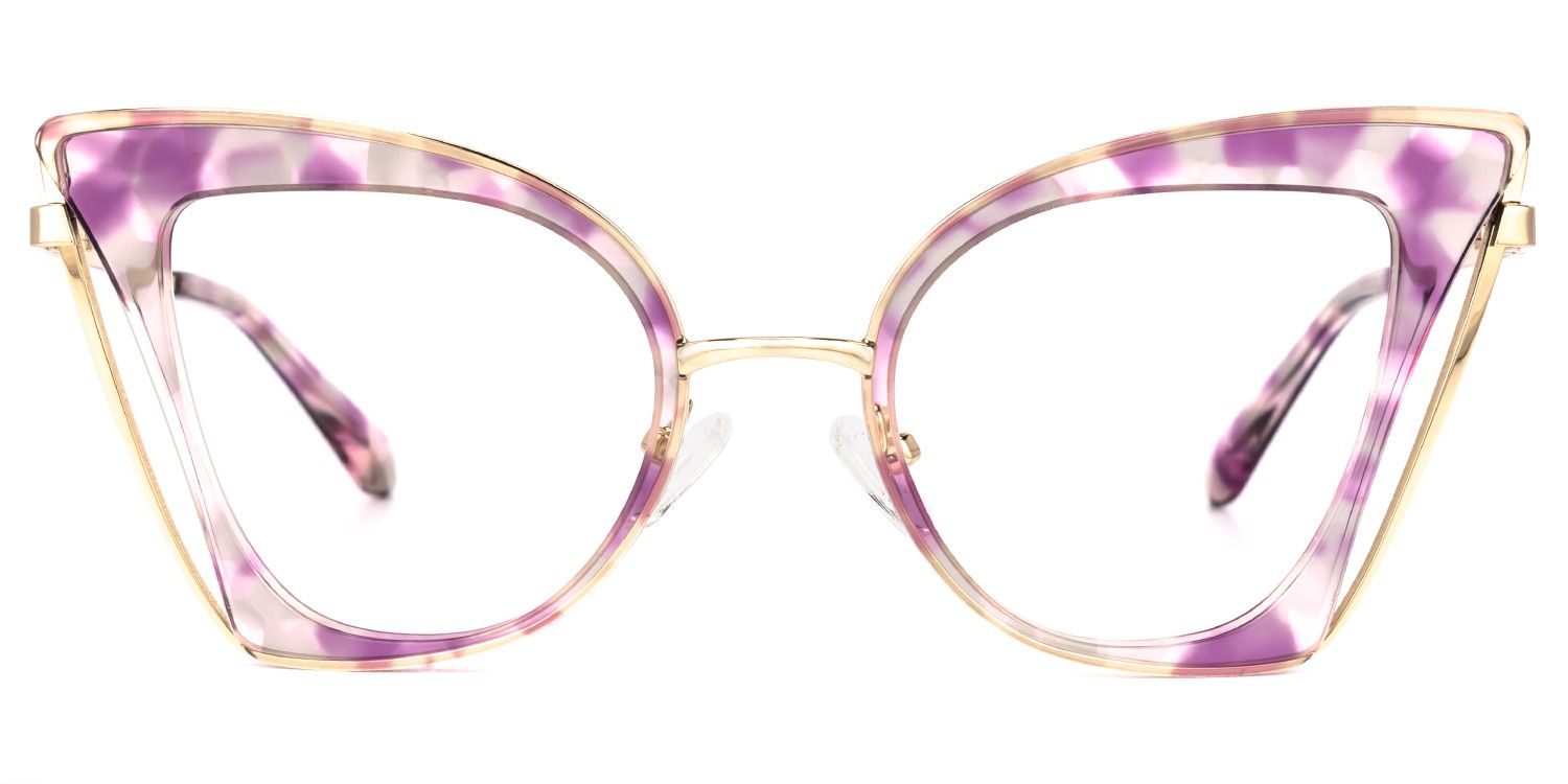 Orinthia Violet Cateye Lunettes0