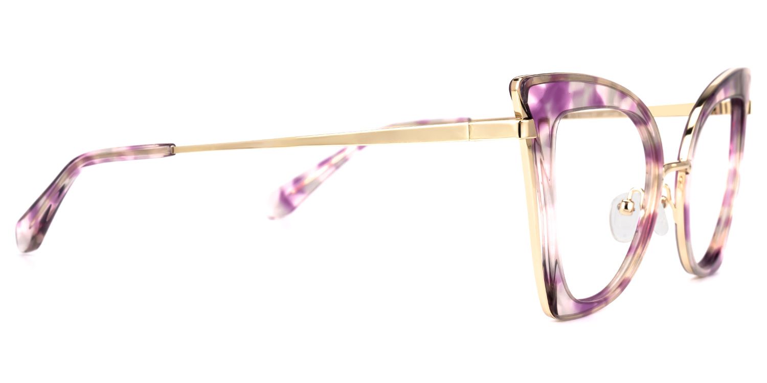 Orinthia Violet Cateye Lunettes2