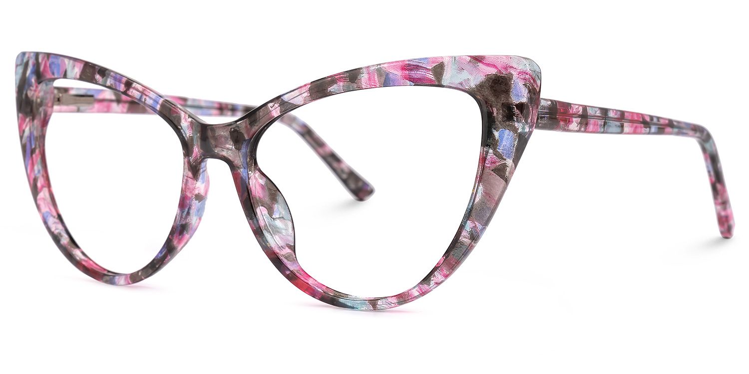 Correa Floral Cateye Lunettes1