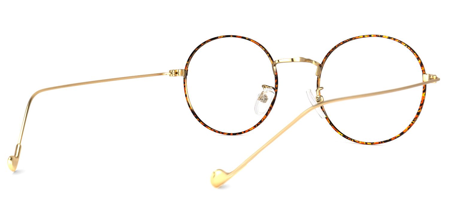 Fainche Lunettes rondes Tortoise3