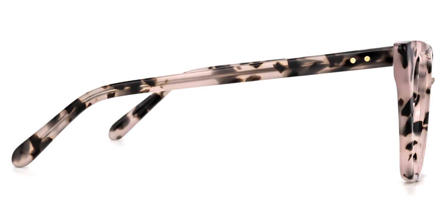 Martha Lunettes Cateye Rose à motif floral4