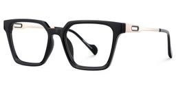 Mabel Noir Carré lunettes2