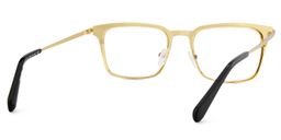 Chaney Or Rectangulaire lunettes4