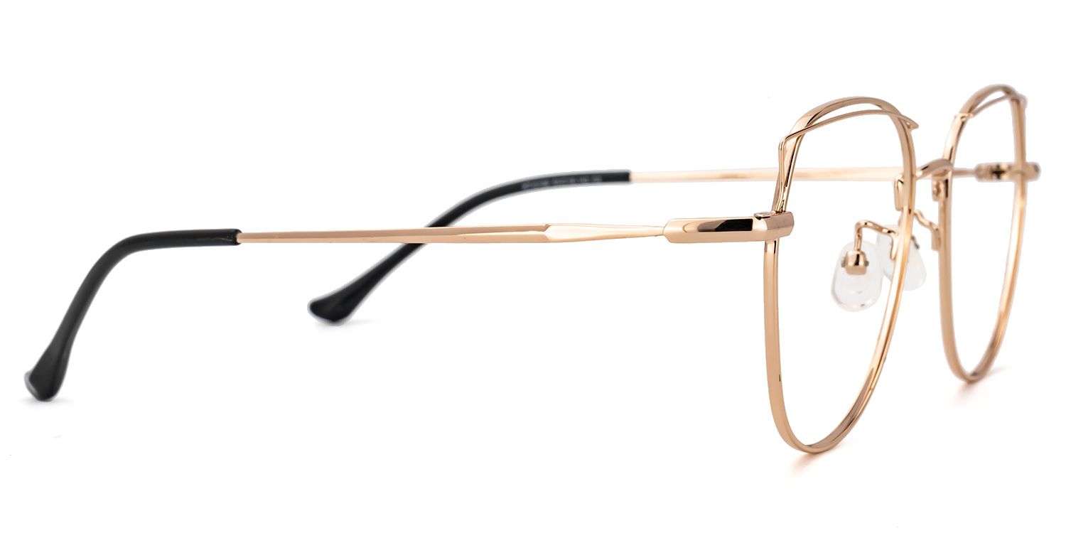 Denson Lunettes de vue Gold Cateye2