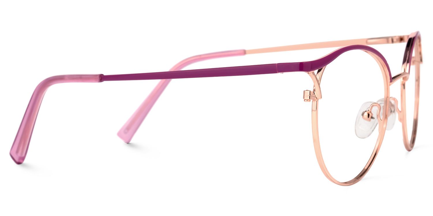 Sharon Violet Cateye Lunettes3