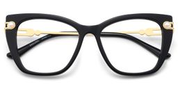 Victor Noir Cat-eye lunettes2