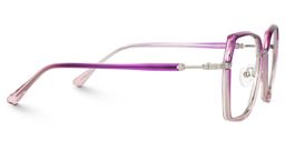 Burt Violet Géométrique lunettes2