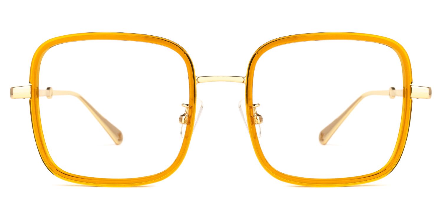 Ozzy Jaune Cristal Carré Lunettes0