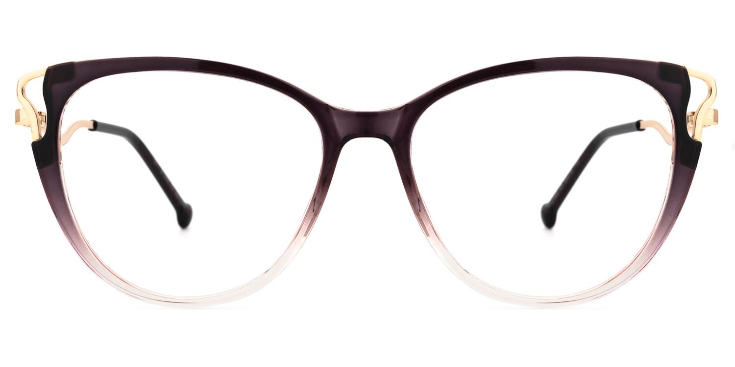 Yvette Violet Cateye Lunettes0