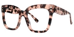 Minguela Rose Tortue Carré lunettes2