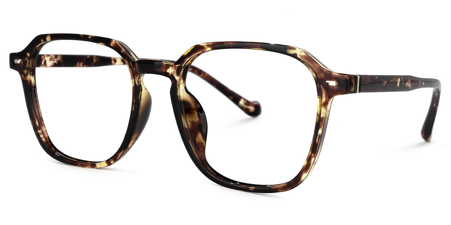 Fern Tortue Carré Lunettes1