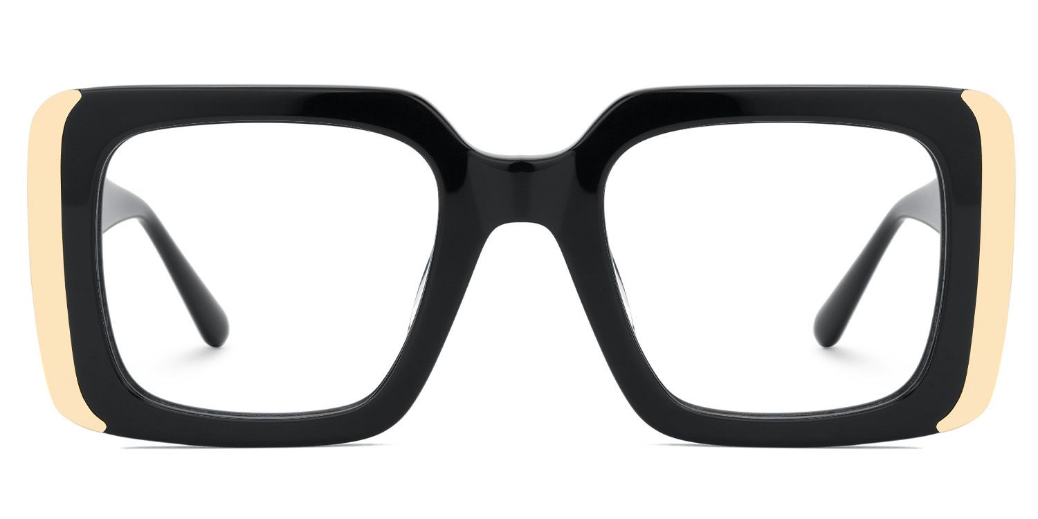 Jesse Noir Rectangle Luenttes0