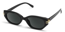 Lagoona Noir Cat-eye lunettes de soleil2