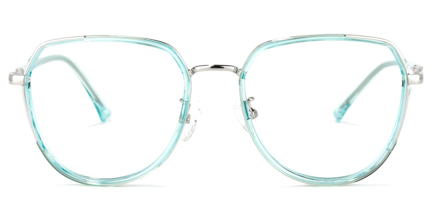 Nash Lunettes géométriques vertes 0