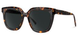 Lark Tortue Carré lunettes de soleil2