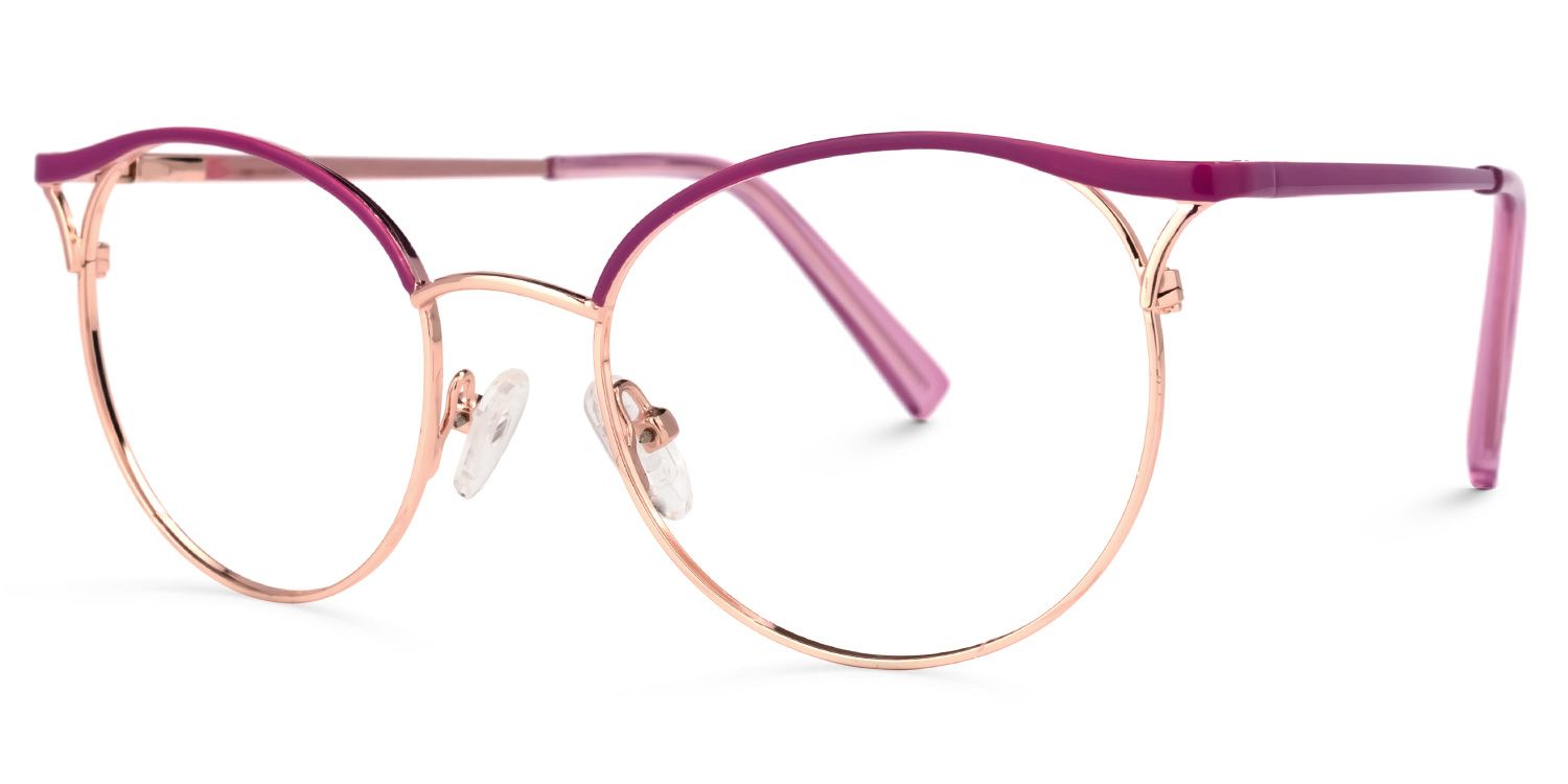 Sharon Violet Cateye Lunettes1