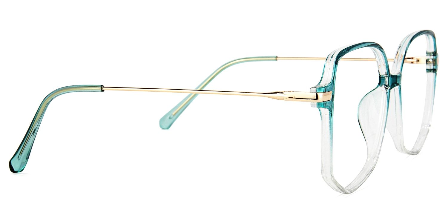 Payton Vert Géométrique Lunettes 5