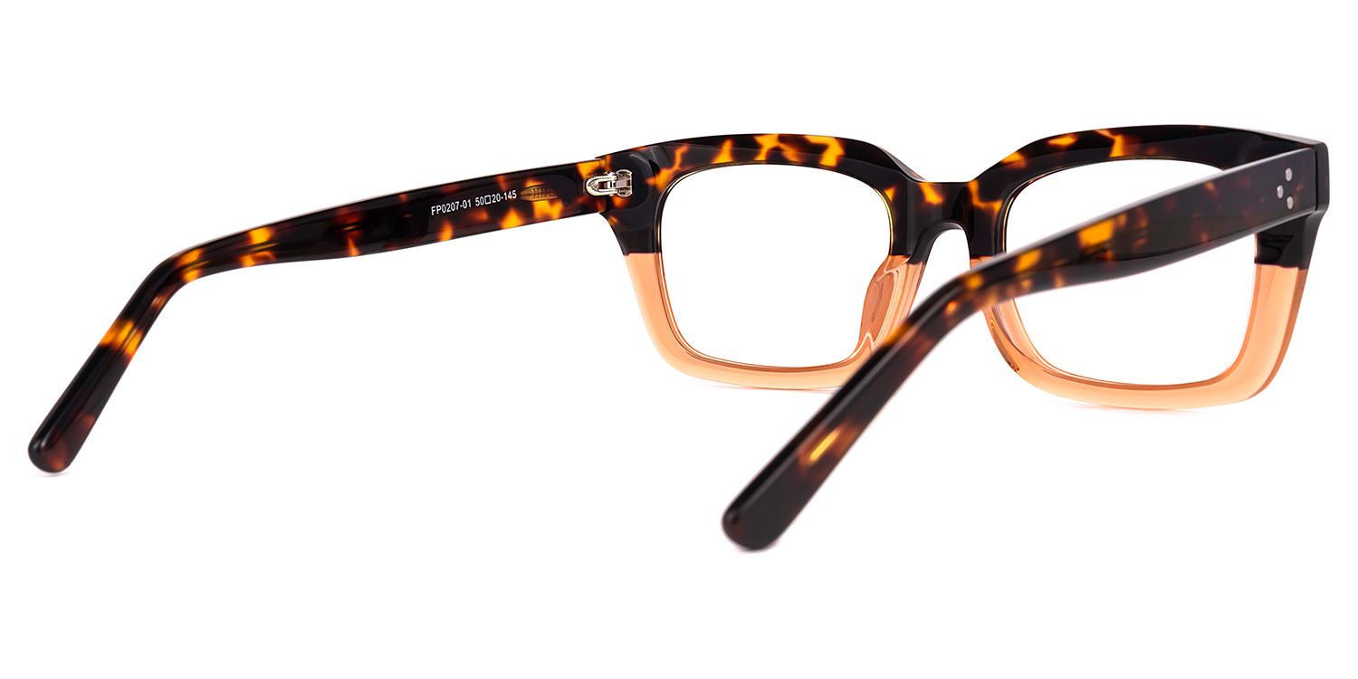 Cloris Tortue Rectangle Lunettes3