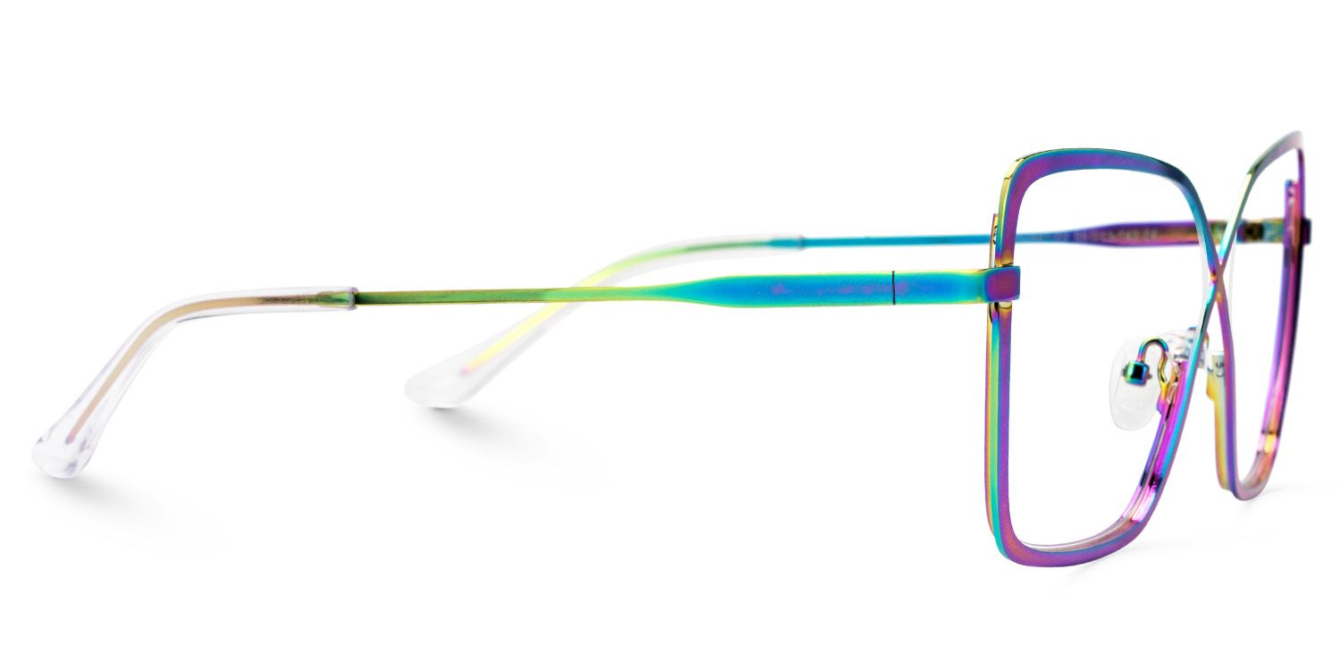 Racquel Irisé Carré Lunettes2