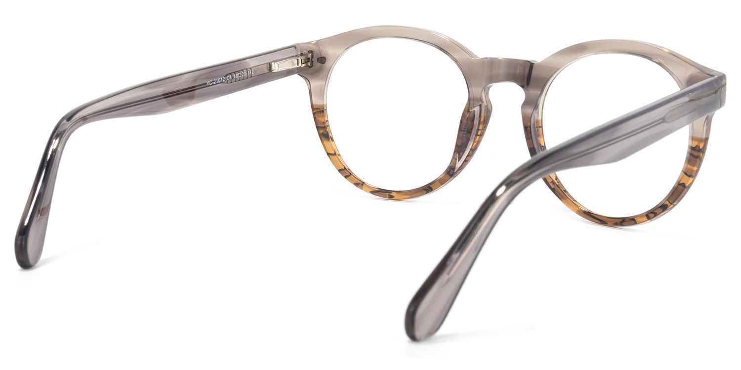 Ryleigh Lunettes de soleil rondes grises3