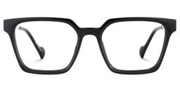 Mabel Noir Carré lunettes0