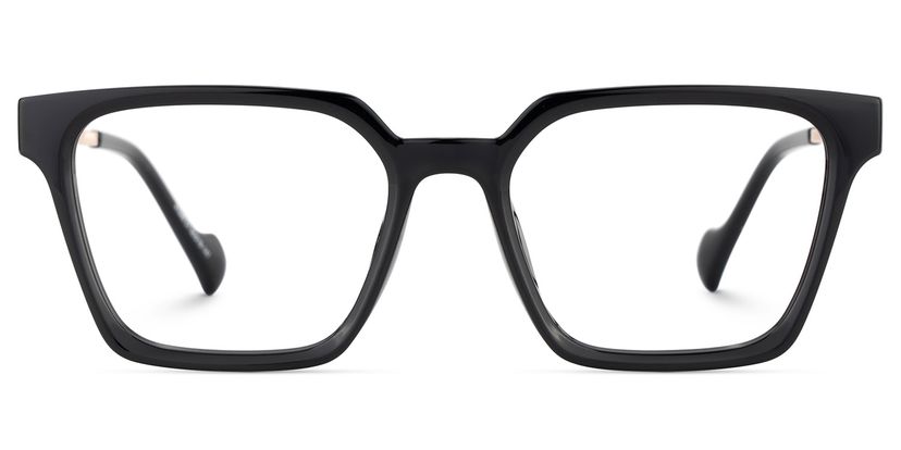 Mabel Noir Carré lunettes