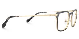 Chaney Noir Rectangulaire lunettes3