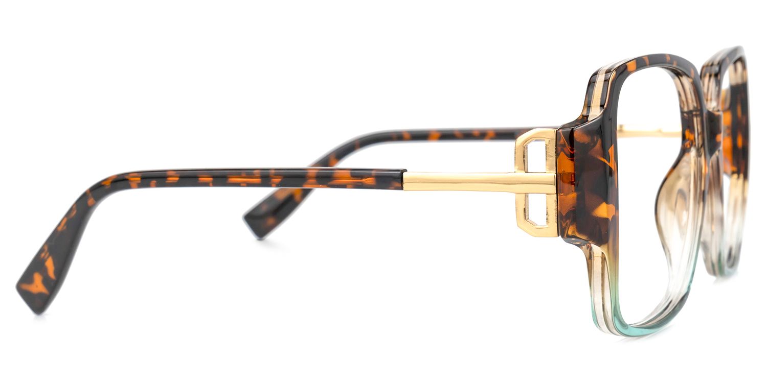 Larvall Tortue Rectangle Lunettes2