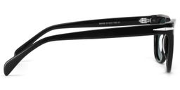 Rocco Noir Rectangulaire lunettes de soleil3