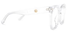 Ebony Cristal Carré lunettes4