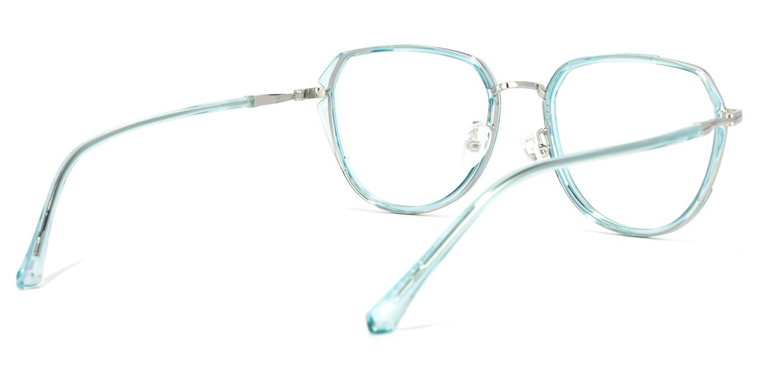 Nash Lunettes géométriques vertes 4