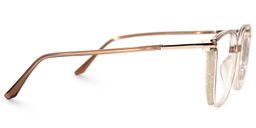 Rodz Marron Cristal Carré lunettes2