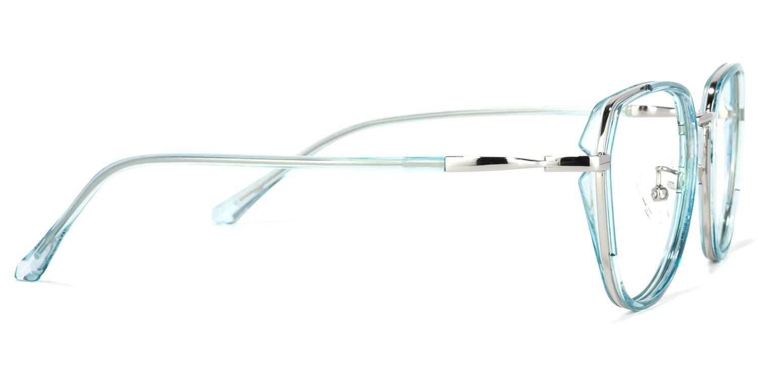 Nash Lunettes géométriques vertes 3