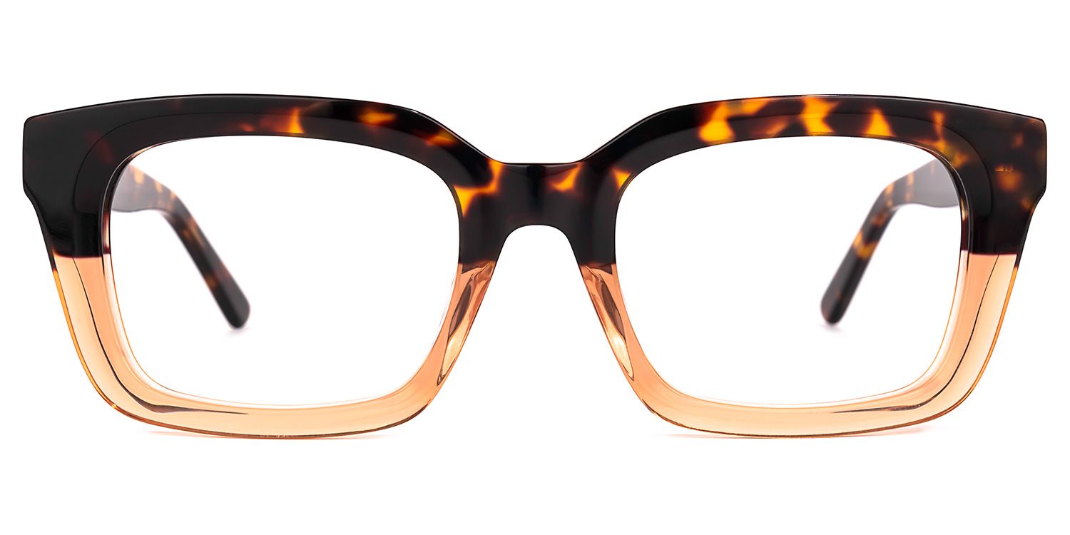 Cloris Tortue Rectangle Lunettes0