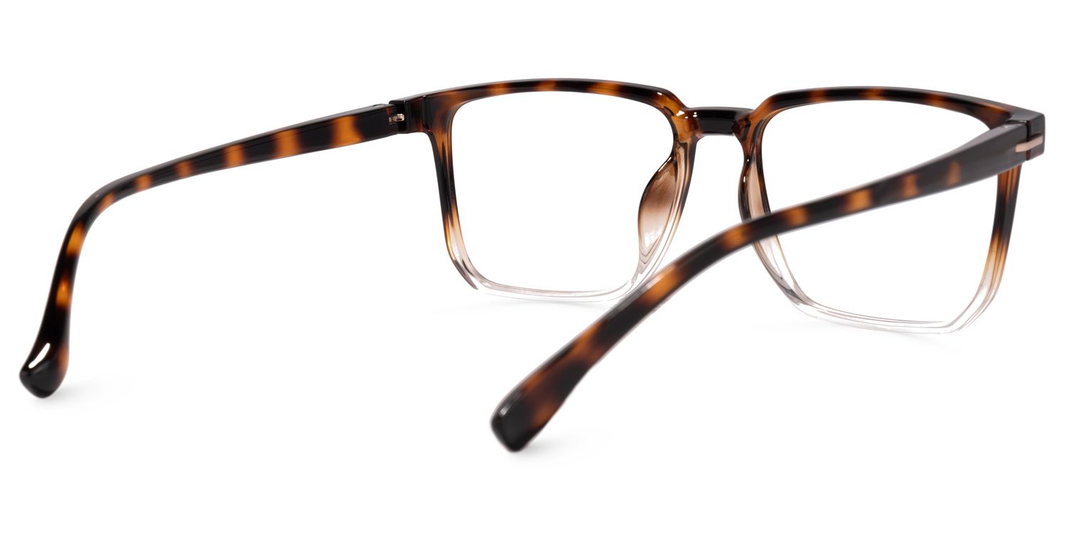 Zavala Tortue Carré Lunettes3