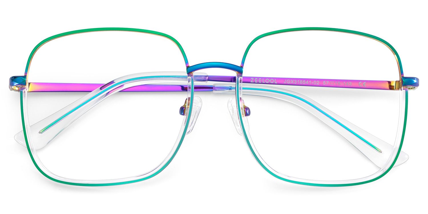 Wade Irisé Carré Lunettes1