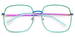 Wade Irisé Carré lunettes1