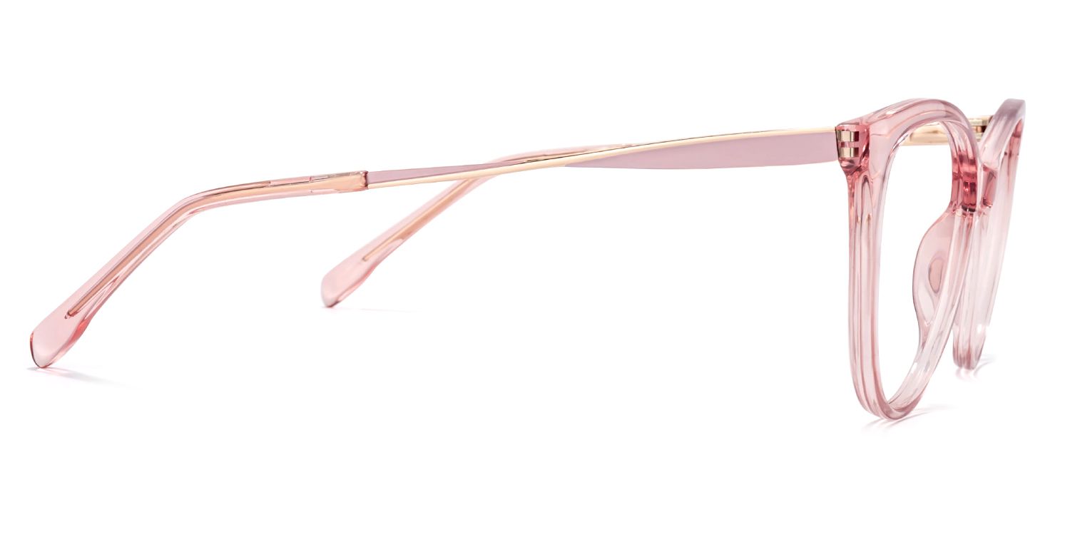 France Lunettes de cateye rose3