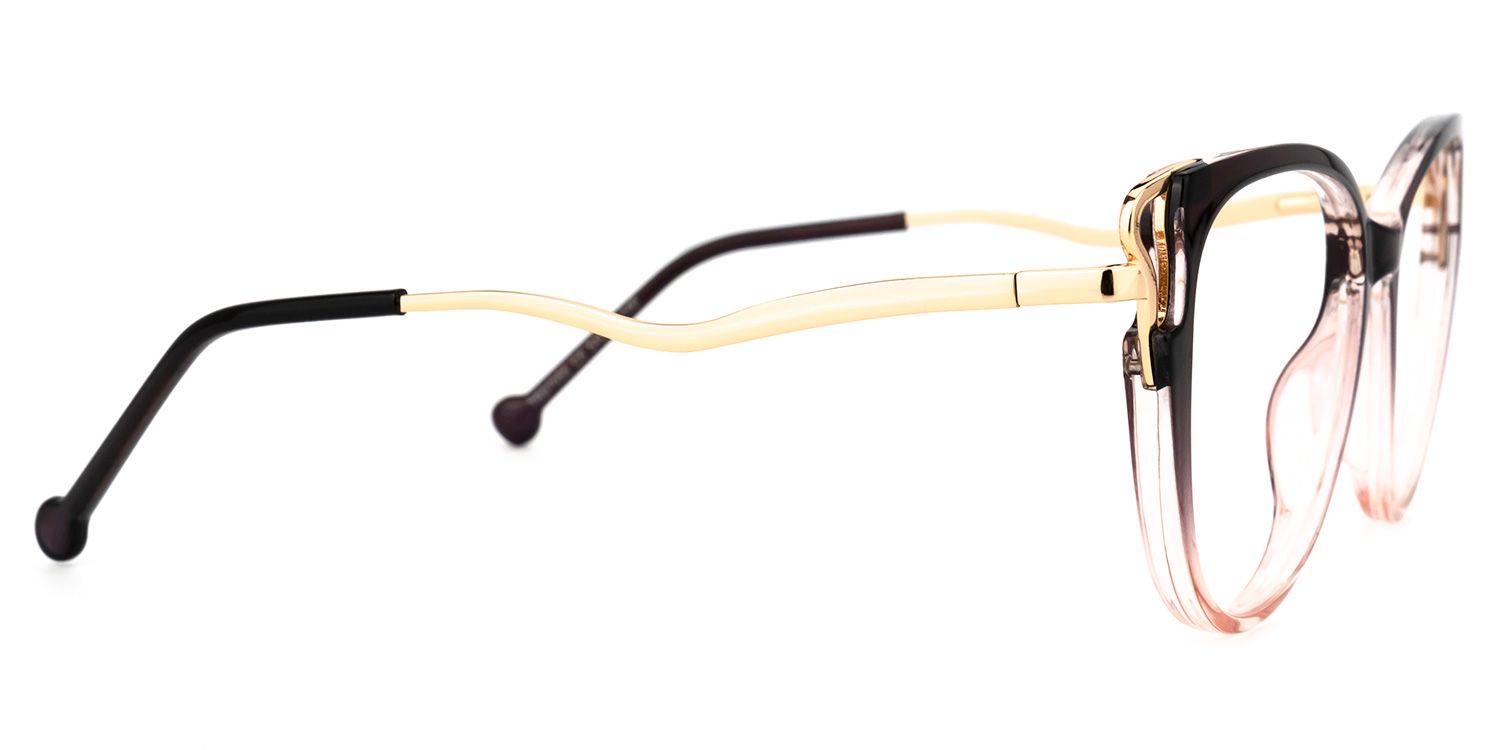 Yvette Violet Cateye Lunettes2