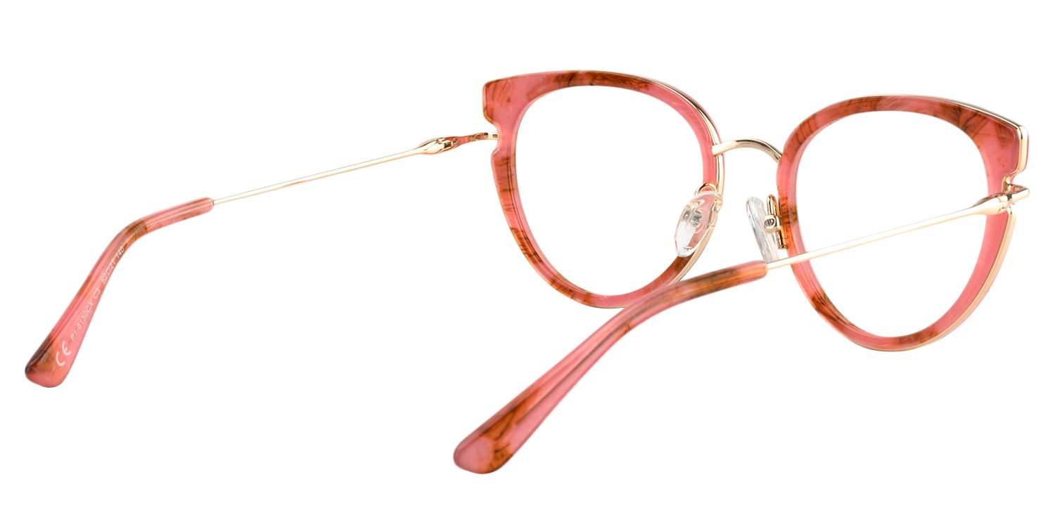 Alfonso Lunettes Cateye  Rose Tortoise 4