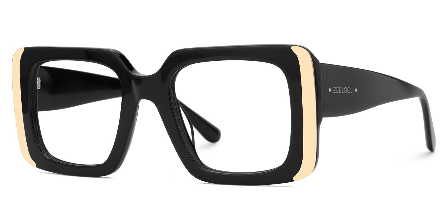Jesse Noir Rectangle Luenttes1