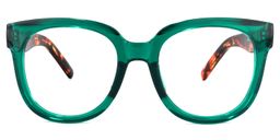 Harrell Vert Carré lunettes0
