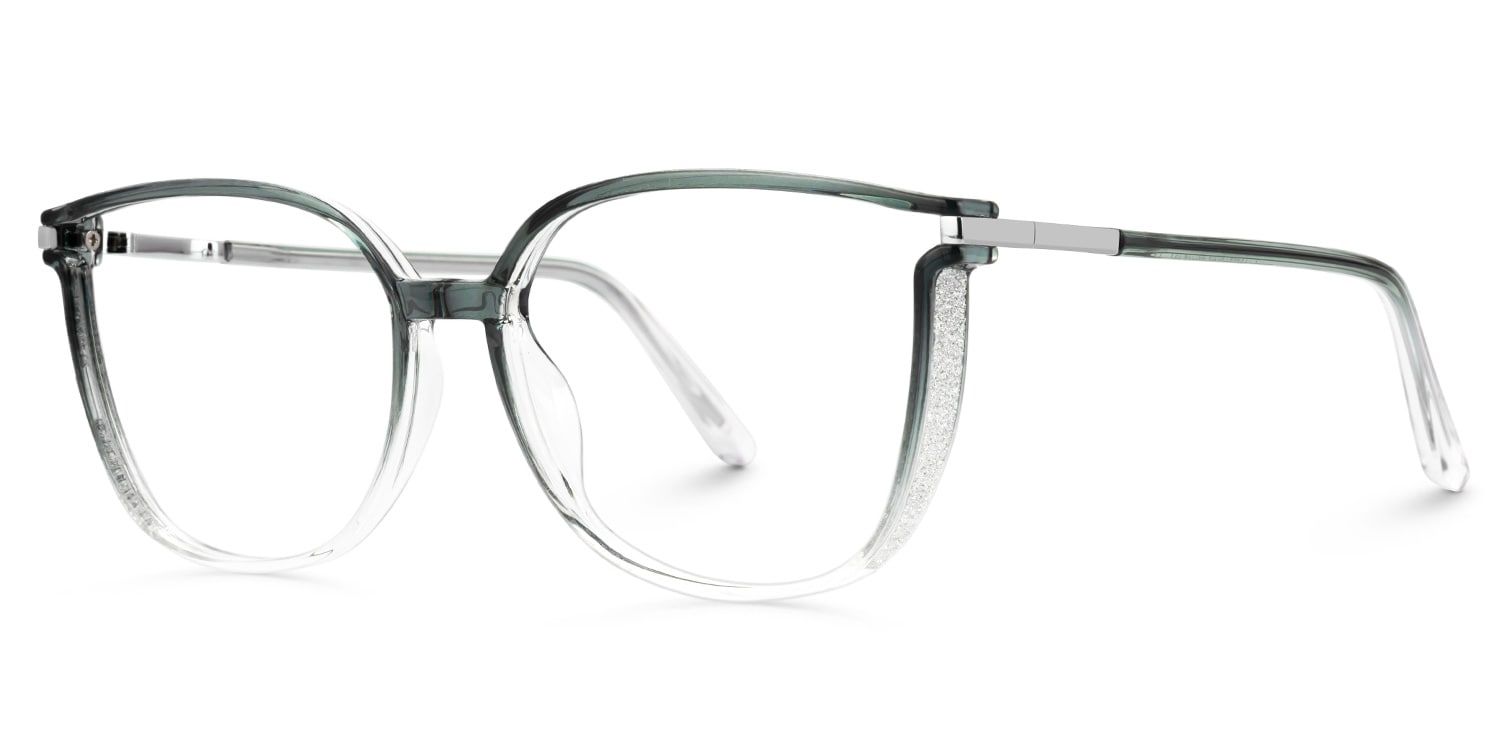 Rodz Vert-Gris Carré Lunettes1
