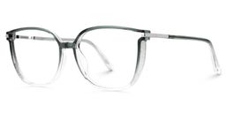 Rodz Vert-Gris Carré lunettes1