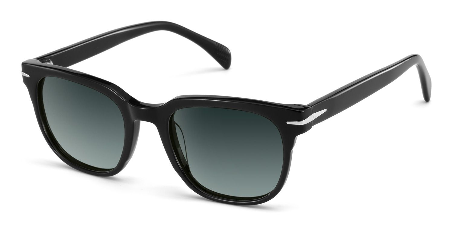 Lunettes de soleil de style Rectangle Noir Rocco | ZEELOOL Découvrir ZEELOOL2