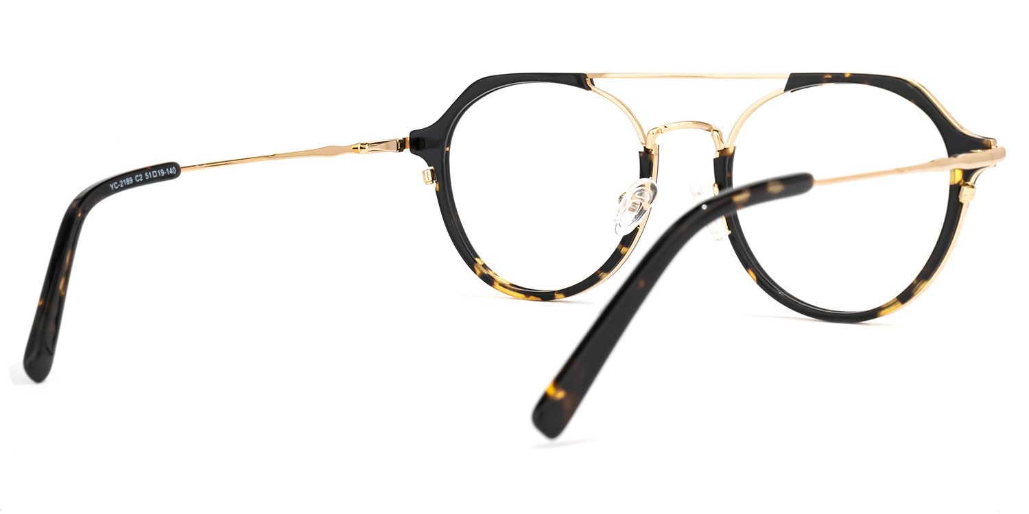 Riley Tortue Aviateur Lunettes2